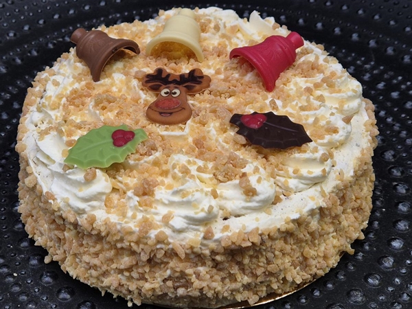 Nogatine ijstaart (voor circa 6 personen)